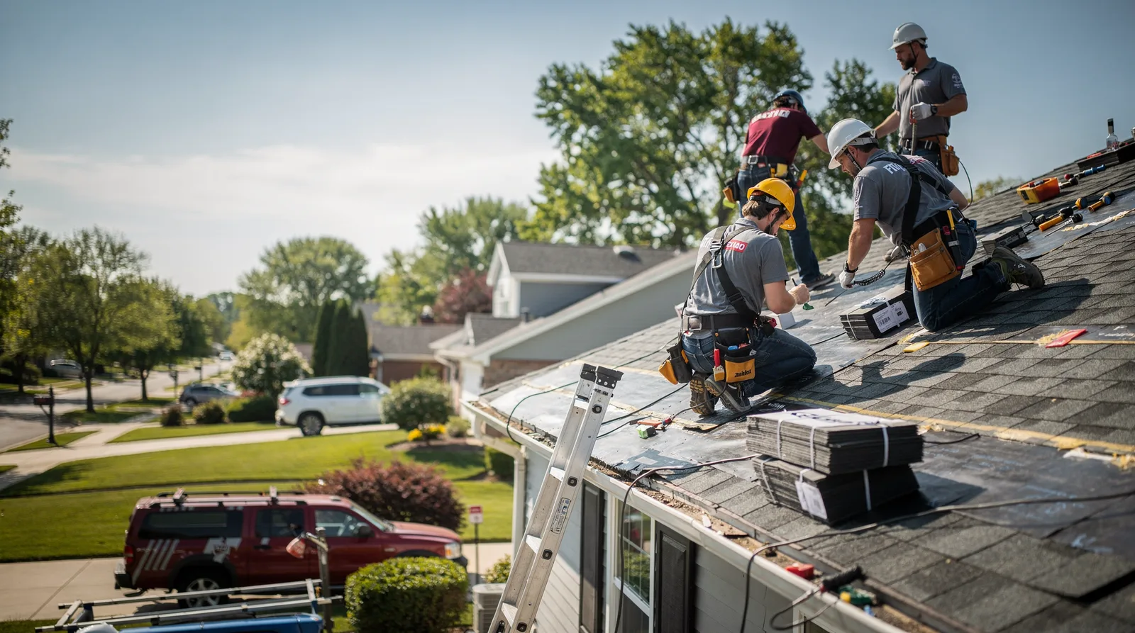 Roof Repair in Roberts, IL around you